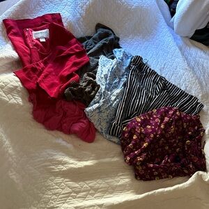 Dress bundle silk lined vintage designer longsleeve mini shift fit flare fun hot